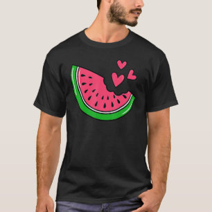 Watermelon Slice Melon Sommerferien Saison T-Shirt