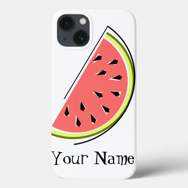 Watermelon Slice 'Name' iPad Mini Fall Case-Mate iPhone Hülle (Rückseite)