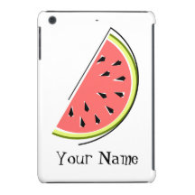 Watermelon Slice 'Name' iPad Mini Fall