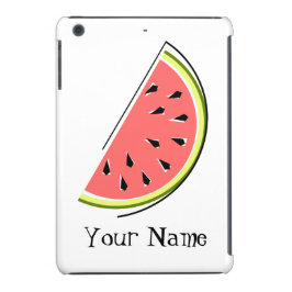Watermelon Slice 'Name' iPad Mini Fall iPhone 13 Hülle