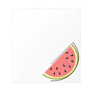 Watermelon Slice Notizblock