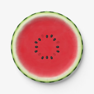 Watermelon Slice Pappteller