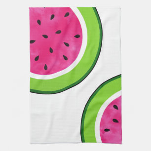 Watermelon Slice Pattern Geschirrtuch