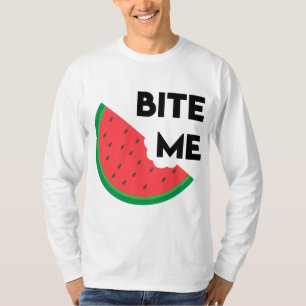 Watermelon Slice Sarcastic Frucht Teig Me T-Shirt