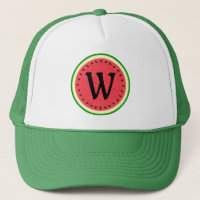 Watermelon Slice Sommer Frucht mit Rind Monogram