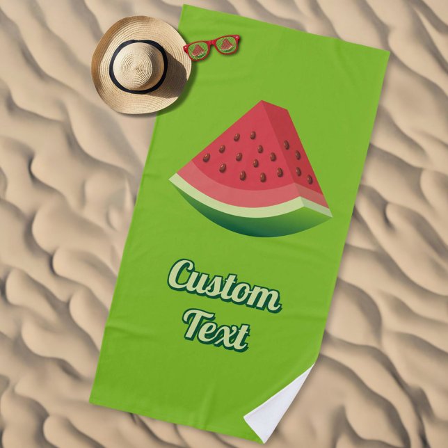 Watermelon Slice Strandtuch (Von Creator hochgeladen)