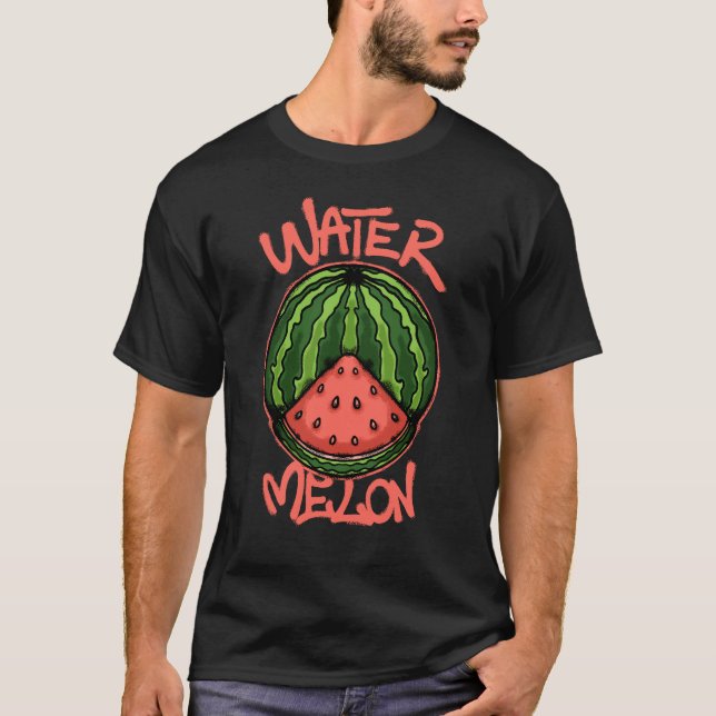 Watermelon Slice streetwear T-Shirt (Vorderseite)