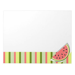 Watermelon Slice Stripe Classic Notizblock