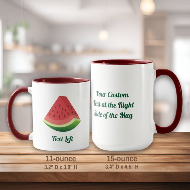 Watermelon Slice Tasse (Von Creator hochgeladen)