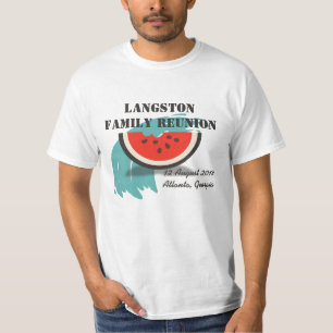 Watermelon Splash Family Wiedersehen Custom T - Sh T-Shirt