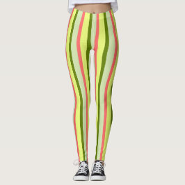 Watermelon Streifen Klassische Leggings