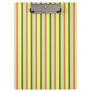 Watermelon Stripe Classic Klemmbrett