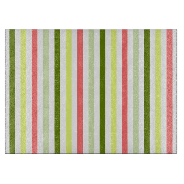 Watermelon Stripe Dünne Schneidebrett (Vorderseite)