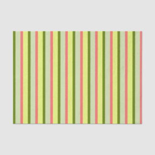 Watermelon Stripe Klassisches Gewebepapier Seidenpapier