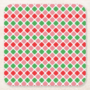 Watermelon Summer Digital Paper-56201 Rechteckiger Pappuntersetzer