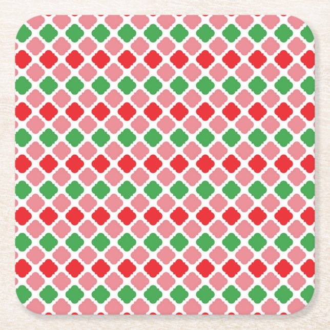 Watermelon Summer Digital Paper-56201 Rechteckiger Pappuntersetzer (Vorderseite)