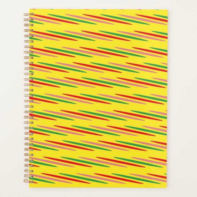 Watermelon Summer Stripes Pattern-56204 Planer (Vorderseite)