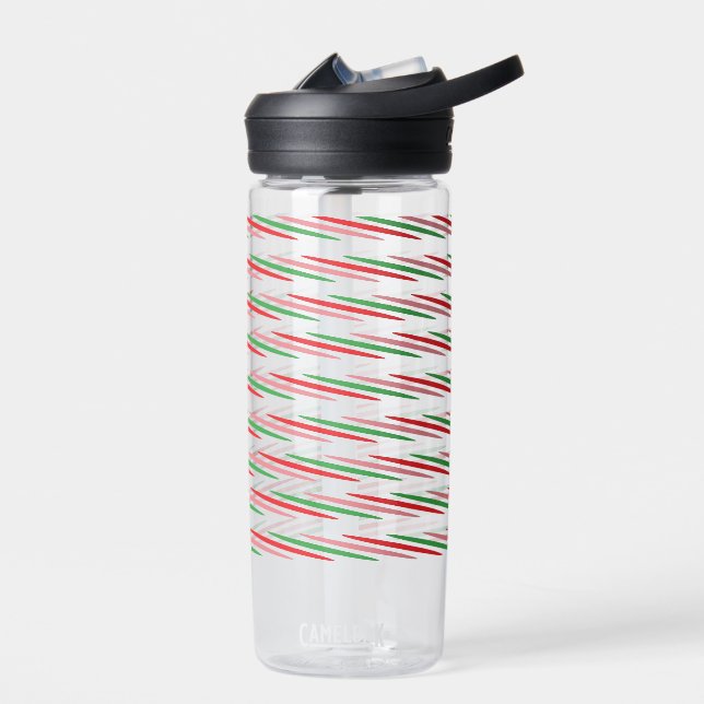 Watermelon Summer Stripes Pattern-56204 Trinkflasche (Links)