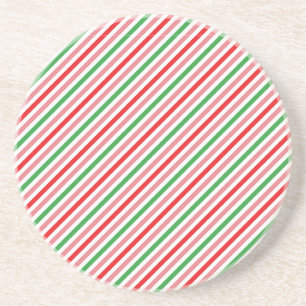 Watermelon Summer Stripes Pattern-56206 Getränkeuntersetzer