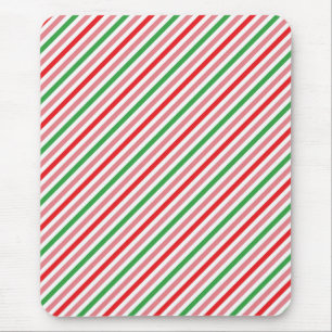 Watermelon Summer Stripes Pattern-56206 Mousepad