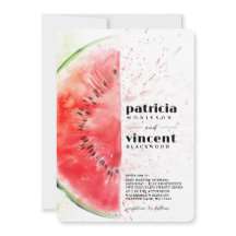 Watermelon Summer Wedding