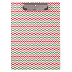 Watermelon Summer Zigzag Streifen Muster-56209 Klemmbrett