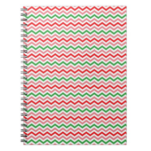 Watermelon Summer Zigzag Streifen Muster-56209 Notizblock