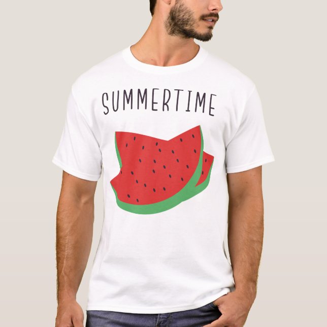 Watermelon Summertime T-Shirt (Vorderseite)