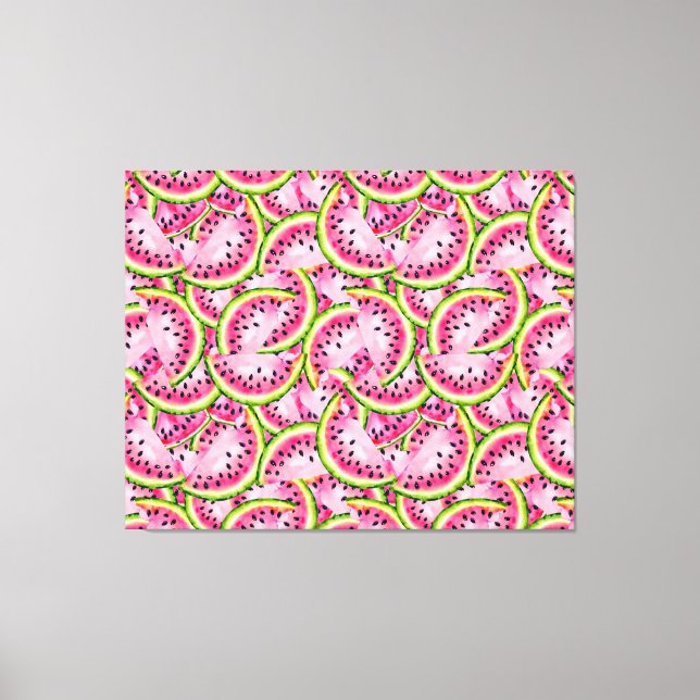Watermelon Surprise Canvas Print Leinwanddruck (Vorderseite)