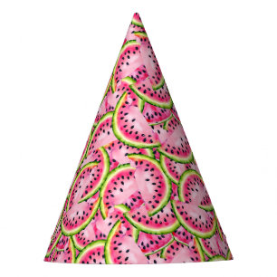 Watermelon Surprise Party Hat Partyhütchen