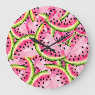 Watermelon Surprise Wall Clock Große Wanduhr