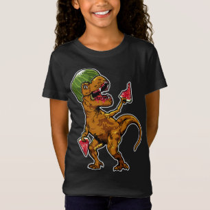 Watermelon T - Rex Dinosaur Watermelon Lover T-Shirt