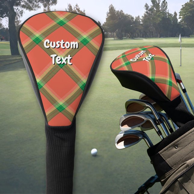 Watermelon Tartan Golf Head Cover Headcover (Von Creator hochgeladen)