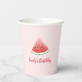 Watermelon Themed Party Paper Cups Pappbecher