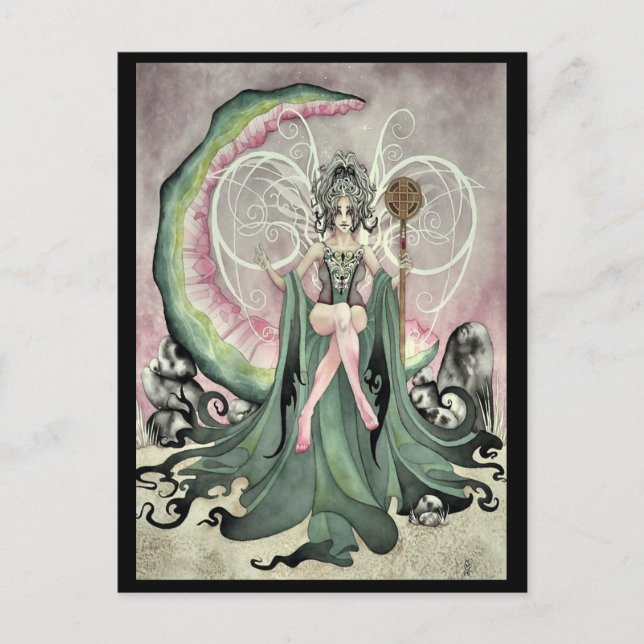 Watermelon Tourmaline Postkarte (Vorderseite)