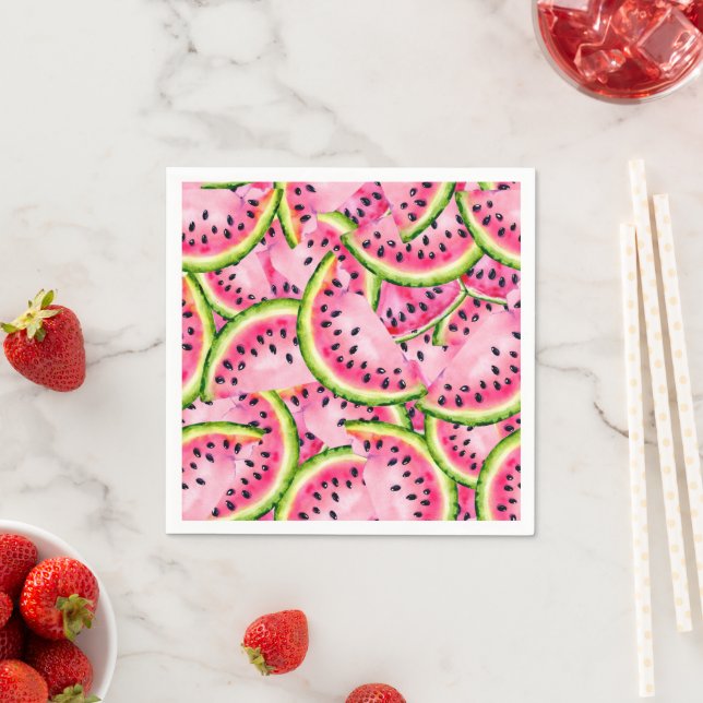 Watermelon Überraschungspapier Napkins Serviette (Beispiel)