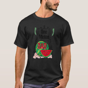 Watermelon Vater Sommermelon Fruchtfathetag T-Shirt