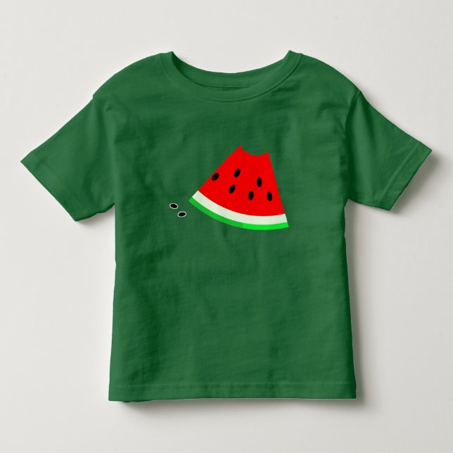 Watermelon Wedge Kleinkind T-shirt (Vorderseite)