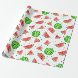 Watermelon Wrapping Paper - Red Geschenkpapier