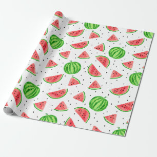 Watermelon Wrapping Paper - Red Geschenkpapier