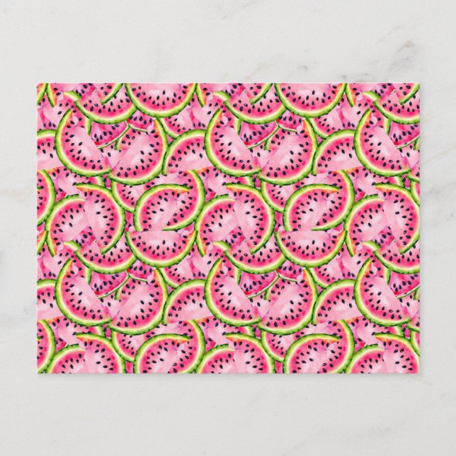 Watermelone Unbekannter Monte Boglia Postkarte (Vorderseite)