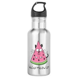 Watermeowlon Watermelone Schifffahrtsgesellschaft  Edelstahlflasche