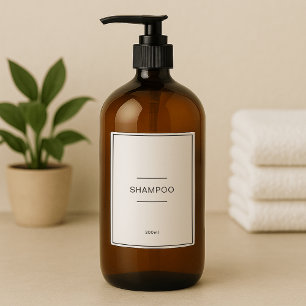 Waterproof bearbeitbares Badezimmer Vinyl-Etikett Aufkleber