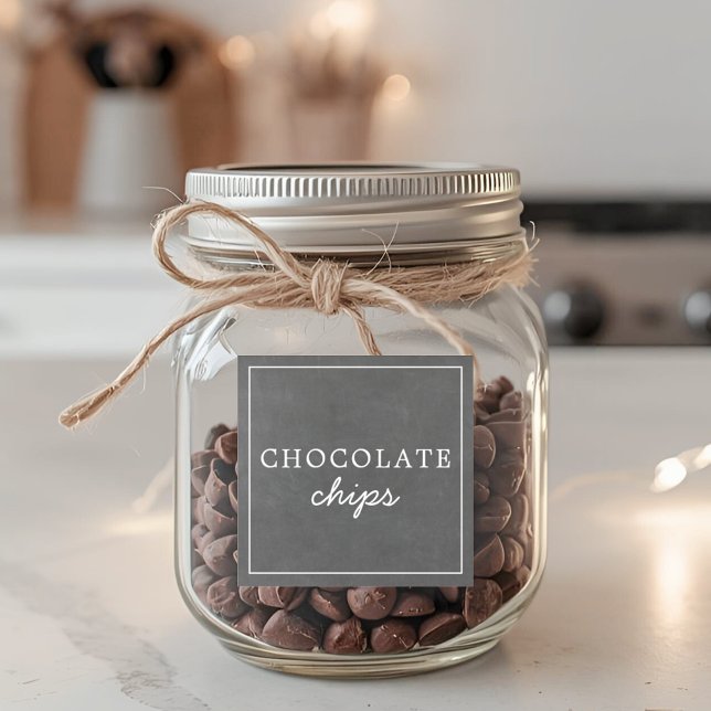 Waterproof Holiday Hot Chocolate Bar Jar Labels (Von Creator hochgeladen)