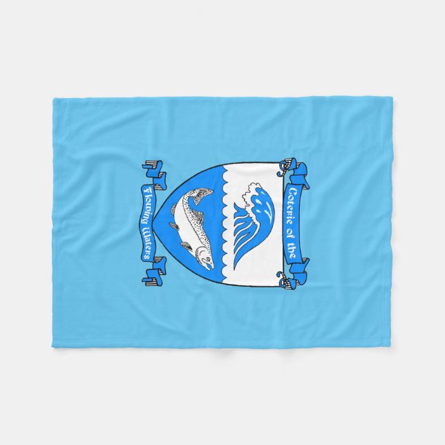 Waters Lodge Blanket Fleecedecke (Vorderseite (Horizontal))