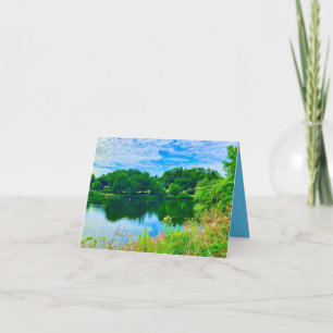 Waterside Green Card Karte