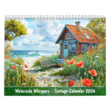 Waterside Whispers – Cottage Calendar 2026