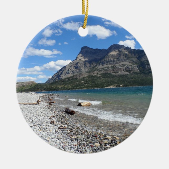 Waterton Lake - Alberta, Kanada Keramikornament (Vorne)