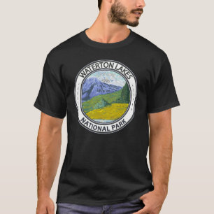 Waterton Lakes National Park Canada Abzeichen T-Shirt