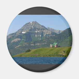 Waterton Lakes National Park Prince Hotel Magnet